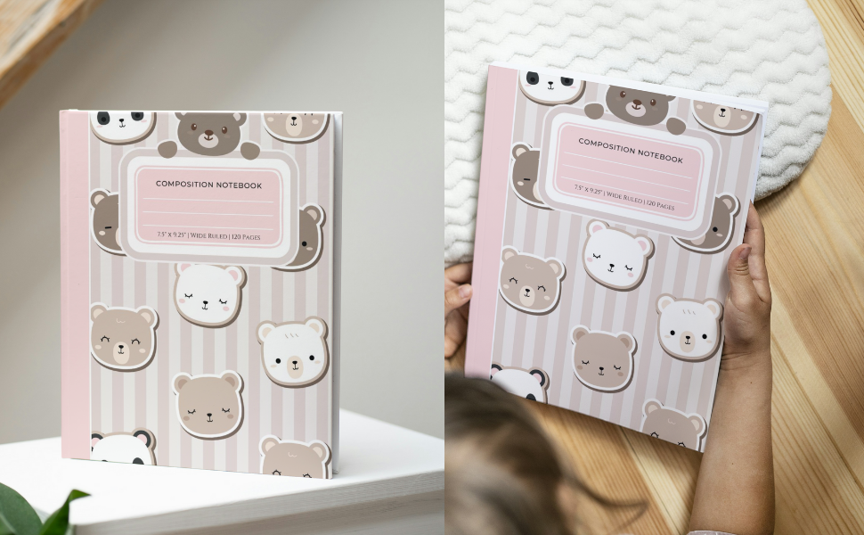 The Beary Cute Composition Notebook